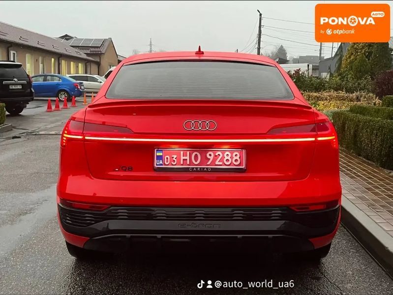 Audi e-tron, 2023 р., Електро, 50 тис. км, Позашляховик / Кросовер, Червоний, Дніпро (Дніпропетровськ) AT-10407011 фото