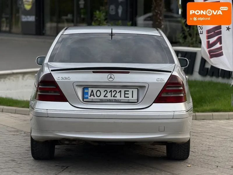 Mercedes-Benz C-Class, 2002 г., Дизель, 350 тыс. км, Седан, Серый, Ужгород AT-10402323 фото