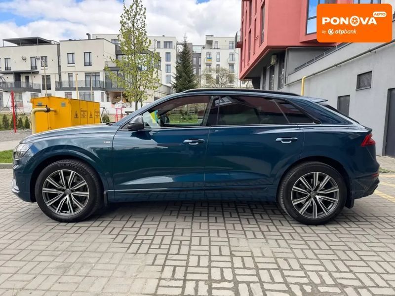 Audi Q8, 2018 р., Дизель, 179 тис. км, Позашляховик / Кросовер, Синій, Львів AT-10418593 фото