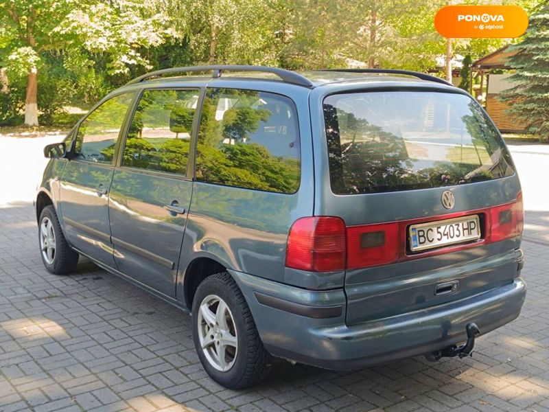 Volkswagen Sharan, 2001, Дизель, 1.9 л., 338 тыс. км, Минивен, Зеленый, Дрогобыч Cars-Pr-62924 фото