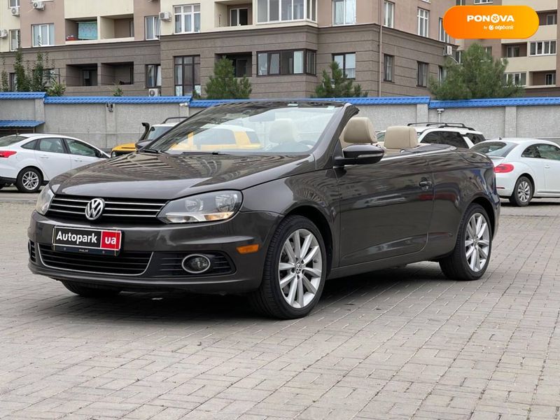 Volkswagen Eos, 2012, Бензин, 2 л., 209 тис. км, Кабріолет, Коричневий, Одеса 27498 фото