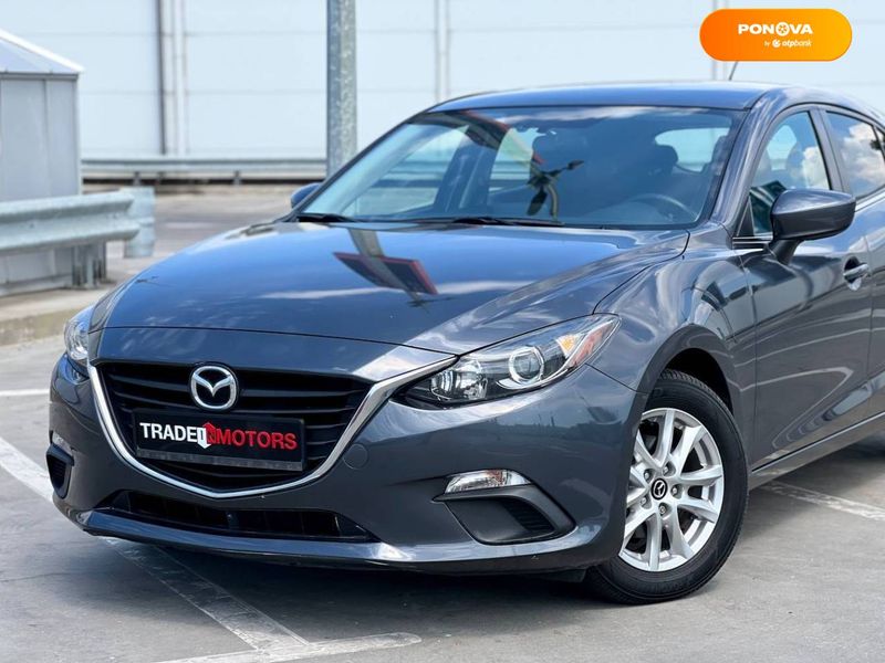 Mazda 3, 2016, Бензин, 2 л., 75 тис. км, Хетчбек, Сірий, Київ 107502 фото