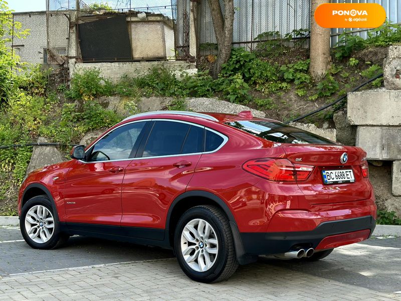 BMW X4, 2016, Бензин, 2 л., 108 тыс. км, Внедорожник / Кроссовер, Красный, Львов 49518 фото