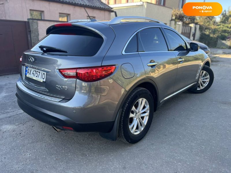 Infiniti QX70, 2016, Бензин, 3.7 л., 57 тис. км, Позашляховик / Кросовер, Сірий, Харків 19801 фото