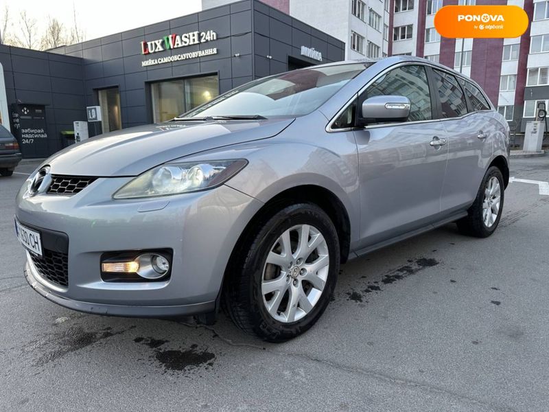 Mazda CX-7, 2008, Газ пропан-бутан / Бензин, 2.3 л., 113 тис. км, Позашляховик / Кросовер, Сірий, Хмельницький Cars-Pr-64852 фото