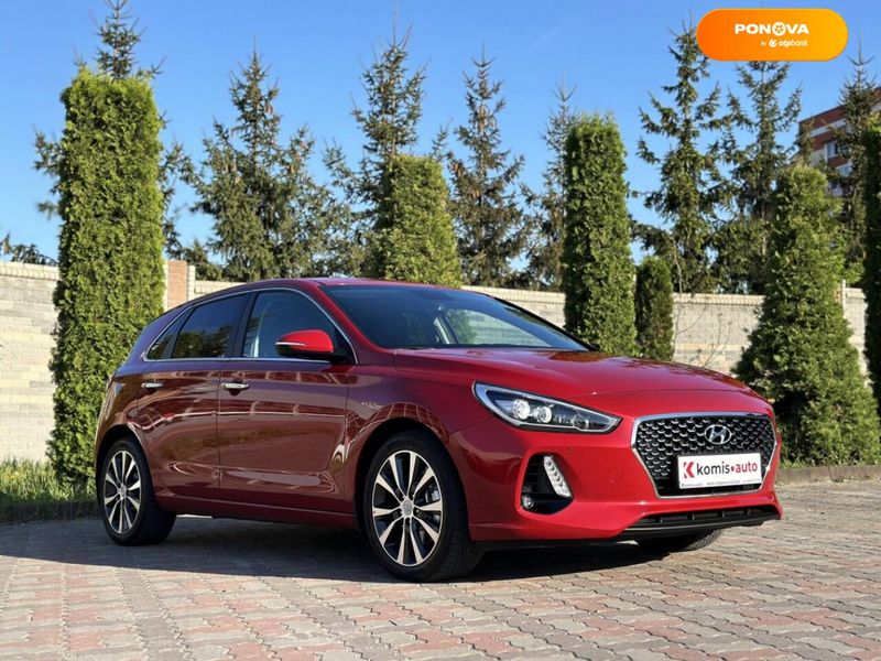 Hyundai i30, 2018, Бензин, 1.6 л., 20 тис. км, Хетчбек, Червоний, Хмельницький 38260 фото