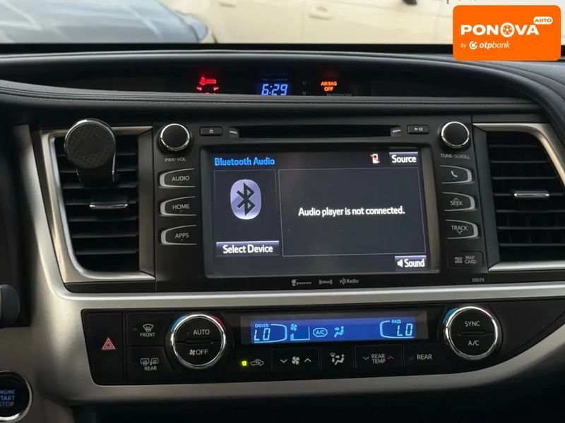 Toyota Highlander, 2017 р., Бензин, 107 тис. км, Позашляховик / Кросовер, Синій, Харків AT-10405986 фото