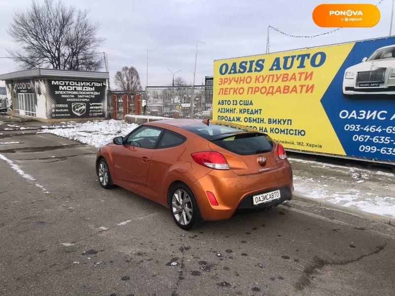 Hyundai Veloster, 2016, Бензин, 1.59 л., 189 тыс. км, Хетчбек, Коричневый, Харьков 7929 фото