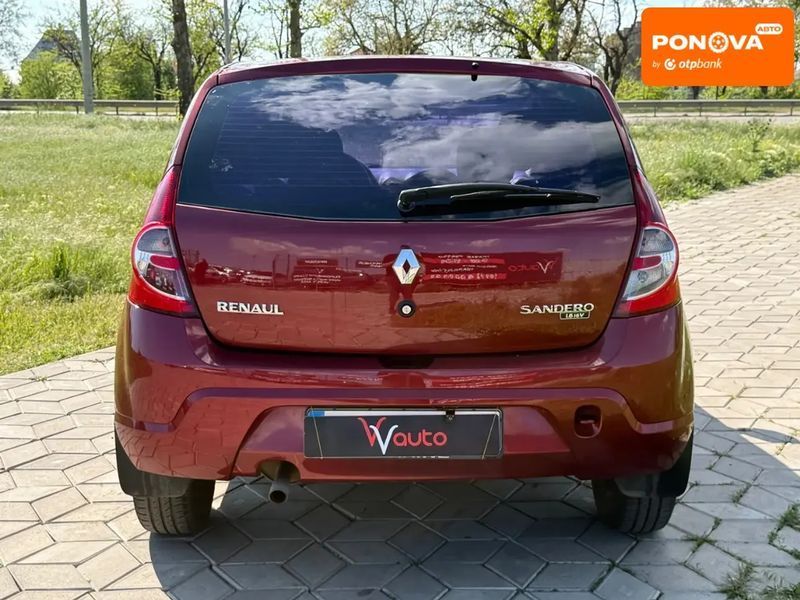 Renault Sandero, 2011 р., Бензин, 170 тис. км, Хетчбек, Червоний, Миколаїв AT-10417610 фото