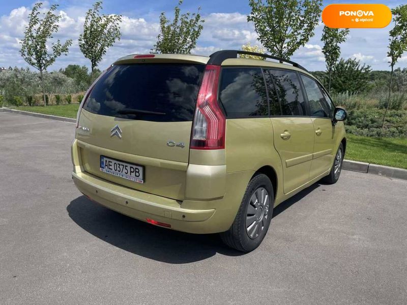 Citroen Grand C4 Picasso, 2007, Бензин, 2 л., 210 тис. км, Мінівен, Жовтий, Дніпро (Дніпропетровськ) 98948 фото