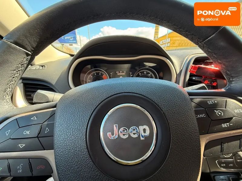 Jeep Cherokee, 2016 р., Бензин, 159 тис. км, Позашляховик / Кросовер, Чорний, Київ AT-10417219 фото