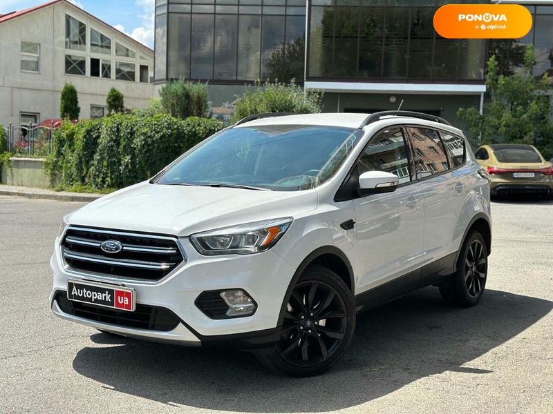 Ford Escape, 2017, Бензин, 1.5 л., 97 тыс. км, Внедорожник / Кроссовер, Белый, Винница 110765 фото