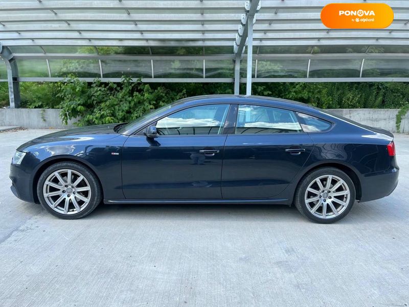 Audi A5 Sportback, 2013, Дизель, 2 л., 191 тис. км, Ліфтбек, Синій, Київ 101854 фото