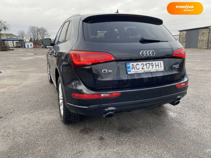 Audi Q5, 2013, Бензин, 1.98 л., 300 тис. км, Позашляховик / Кросовер, Чорний, Ковель 41565 фото