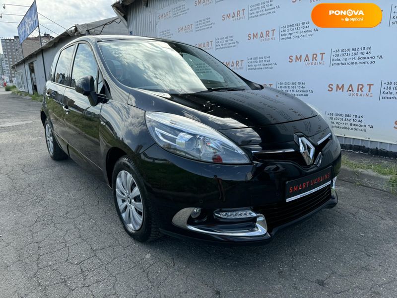 Renault Scenic, 2014, Дизель, 1.46 л., 169 тис. км, Мінівен, Чорний, Київ 107622 фото