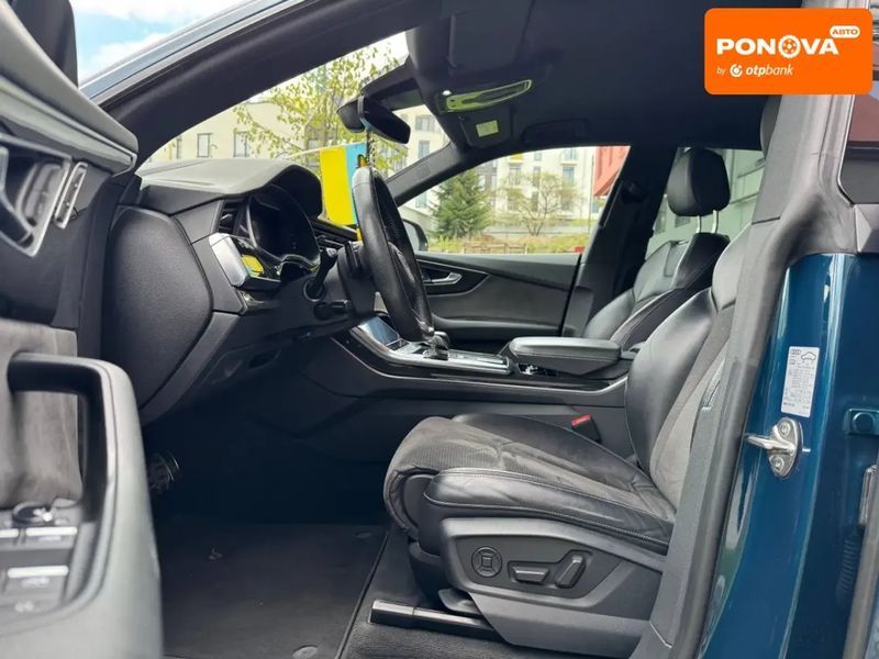 Audi Q8, 2018 р., Дизель, 179 тис. км, Позашляховик / Кросовер, Синій, Львів AT-10418593 фото