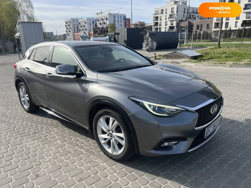 Infiniti QX30, 2017, Дизель, 1.46 л., 101 тис. км, Позашляховик / Кросовер, Сірий, Львів 34382 фото