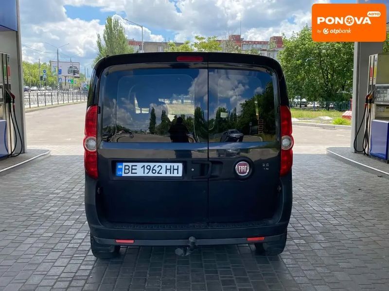 Fiat Doblo, 2010 р., Дизель, 231 тис. км, Мінівен, Чорний, Миколаїв AT-10403837 фото