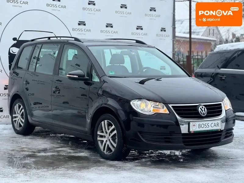 Volkswagen Touran, 2009 г., Газ пропан-бутан / Бензин, 209 тыс. км, Универсал, Чорный, Винница AT-10408182 фото