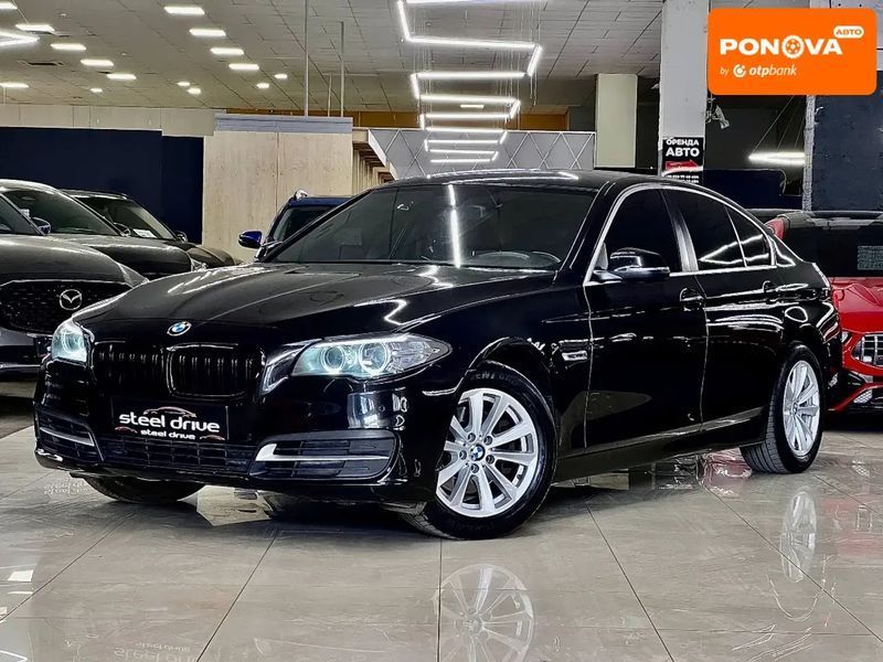 BMW 5 Series, 2014 р., Дизель, 188 тис. км, Седан, Чорний, Миколаїв AT-10412656 фото