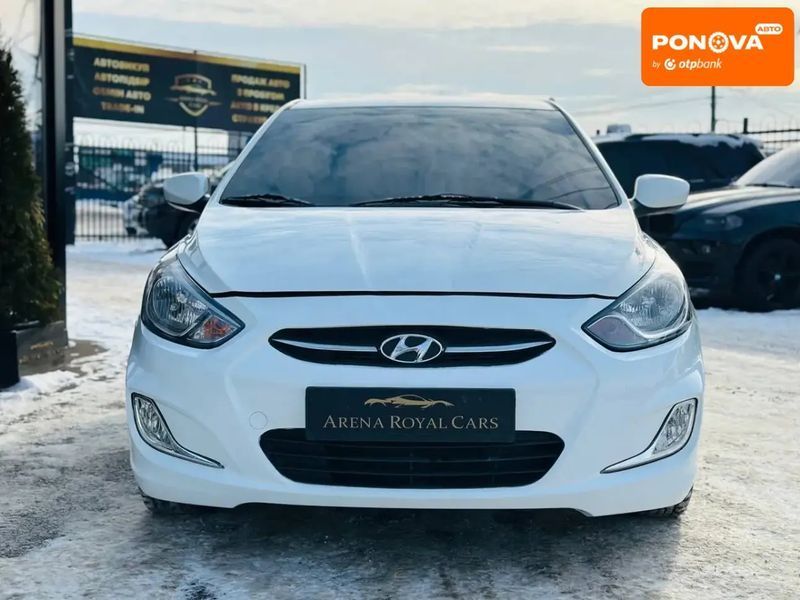 Hyundai Accent, 2015 г., Газ пропан-бутан / Бензин, 117 тыс. км, Седан, Белый, Харьков AT-10409061 фото