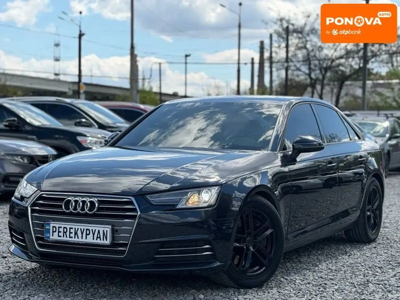 Audi A4, 2016 г., Бензин, 163 тыс. км, Седан, Чорный, Днепр (Днепропетровск) AT-10417790 фото
