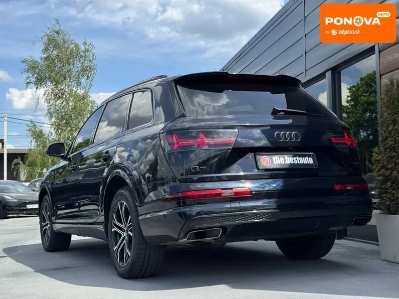Audi Q7, 2017 р., Бензин, 199 тис. км, Позашляховик / Кросовер, Чорний, Рівне AT-10417717 фото