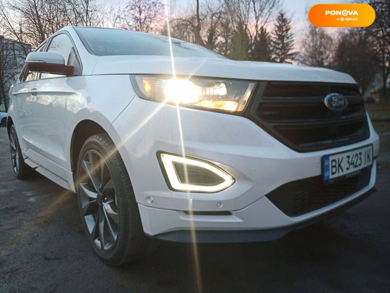 Ford Edge, 2016, Бензин, 2.7 л., 149 тис. км, Позашляховик / Кросовер, Білий, Рівне Cars-Pr-67797 фото