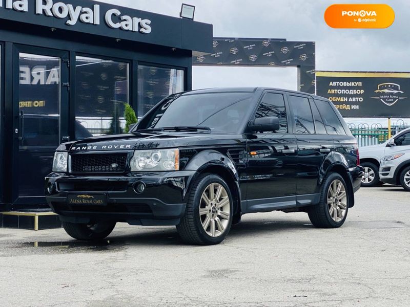 Land Rover Range Rover Sport, 2007, Газ пропан-бутан / Бензин, 4.2 л., 290 тис. км, Позашляховик / Кросовер, Чорний, Харків 98451 фото