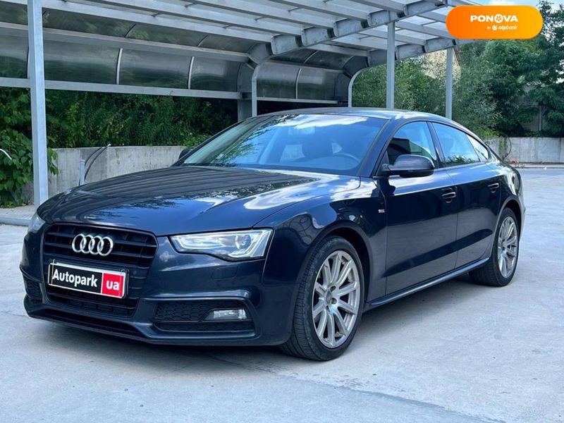 Audi A5 Sportback, 2013, Дизель, 2 л., 191 тыс. км, Лифтбек, Синий, Киев 101854 фото