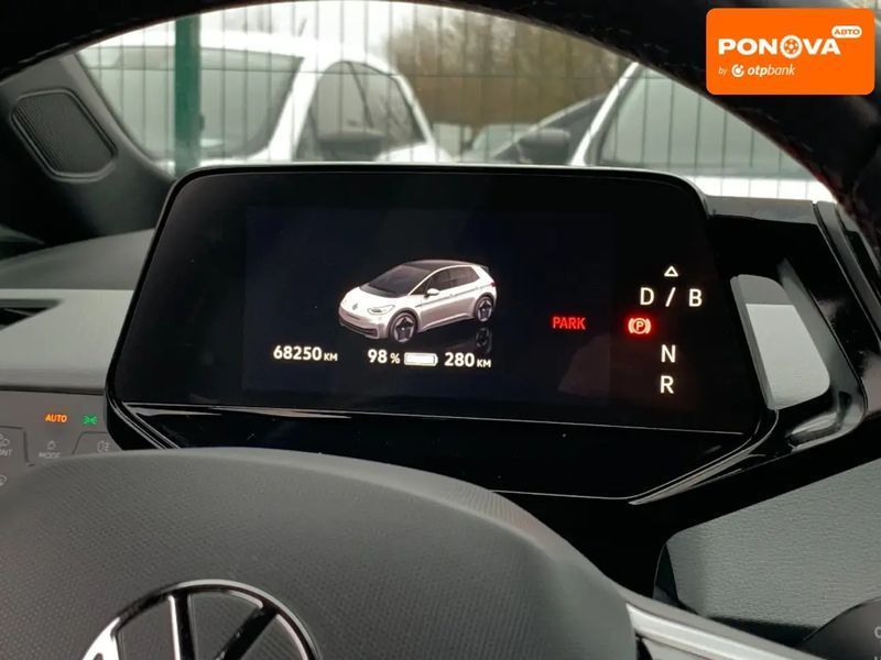 Volkswagen ID.3, 2020 г., Електро, 68 тыс. км, Хетчбек, Чорный, Бердичев AT-10405965 фото