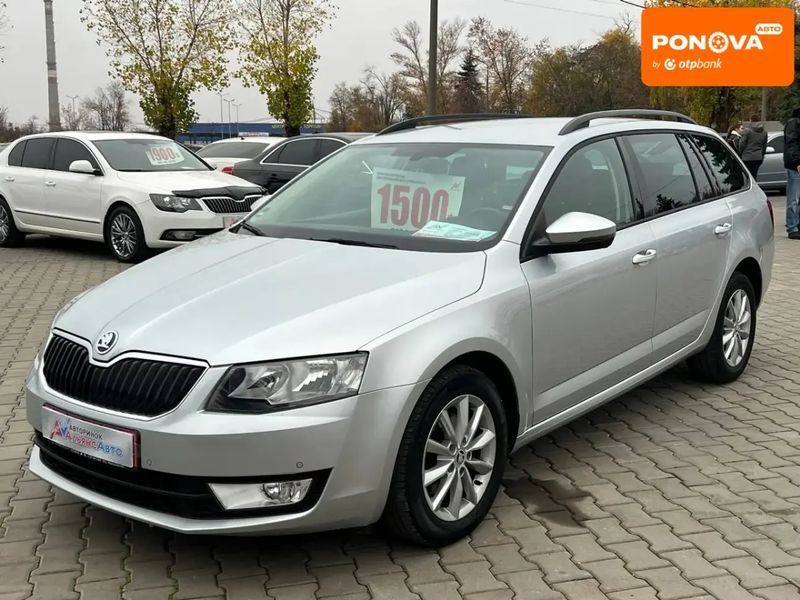 Skoda Octavia, 2015 г., Дизель, 239 тыс. км, Универсал, Серый, Кривой Рог AT-10404679 фото