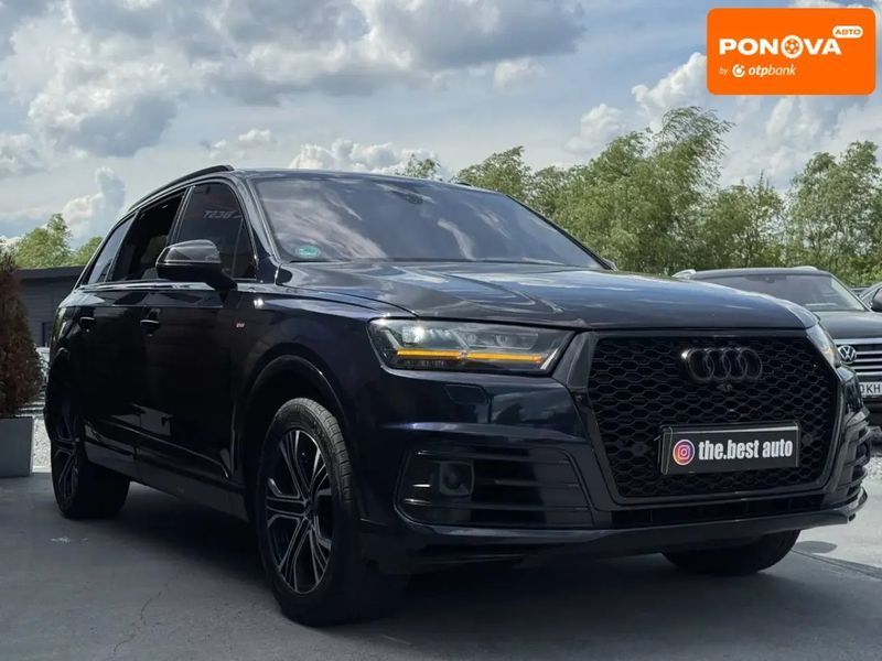 Audi Q7, 2017 р., Бензин, 199 тис. км, Позашляховик / Кросовер, Чорний, Рівне AT-10417717 фото