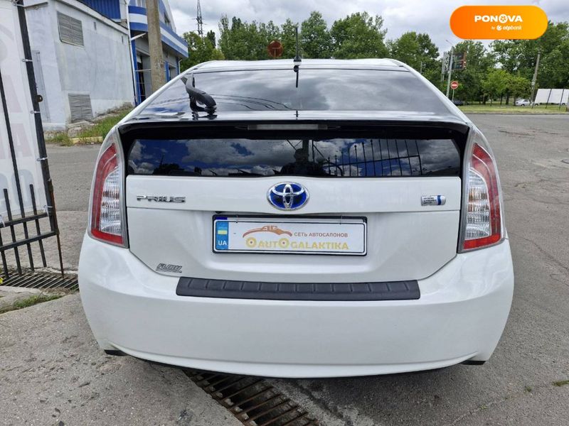 Toyota Prius, 2013, Гібрид (HEV), 1.8 л., 112 тис. км, Хетчбек, Білий, Миколаїв 47362 фото