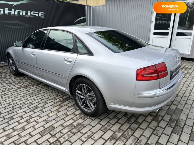 Audi A8, 2009, Бензин, 4.2 л., 160 тыс. км, Седан, Серый, Винница 99300 фото