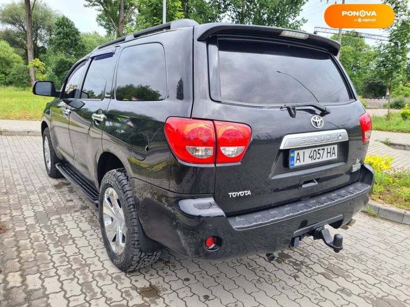 Toyota Sequoia, 2008, Газ пропан-бутан / Бензин, 5.66 л., 200 тис. км, Позашляховик / Кросовер, Чорний, Львів Cars-Pr-65754 фото