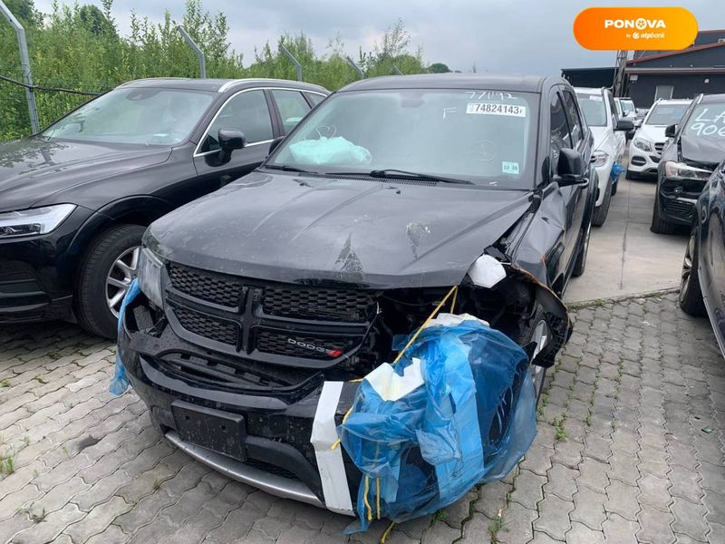 Dodge Journey, 2019, Бензин, 3.6 л., 163 тис. км, Позашляховик / Кросовер, Чорний, Львів 97626 фото