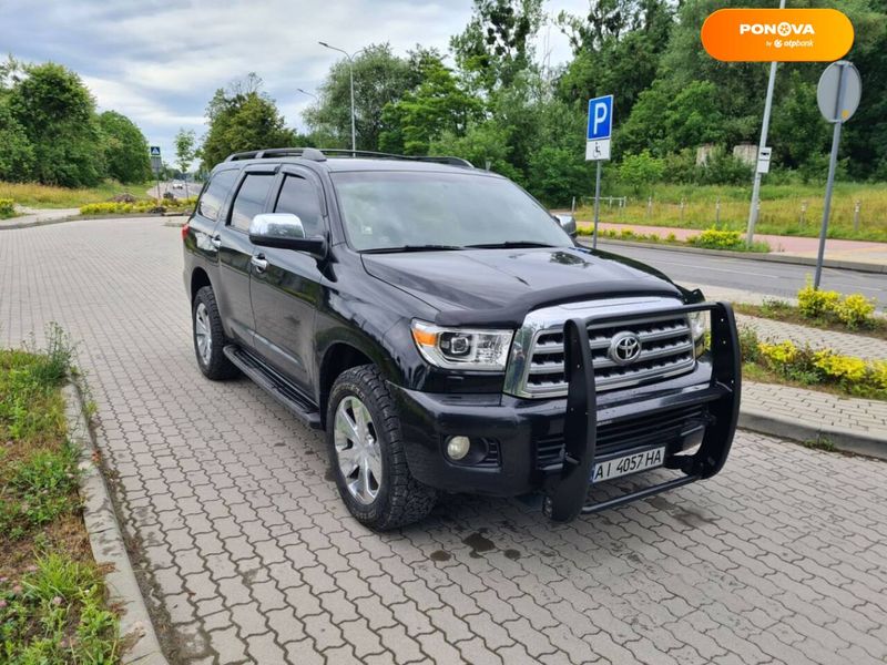 Toyota Sequoia, 2008, Газ пропан-бутан / Бензин, 5.66 л., 200 тис. км, Позашляховик / Кросовер, Чорний, Львів Cars-Pr-65754 фото