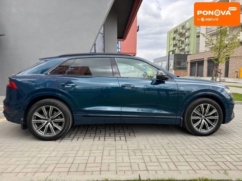 Audi Q8, 2018 р., Дизель, 179 тис. км, Позашляховик / Кросовер, Синій, Львів AT-10418593 фото