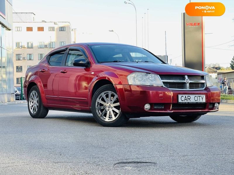 Dodge Avenger, 2007, Газ пропан-бутан / Бензин, 200 тыс. км, Седан, Красный, Киев 44025 фото