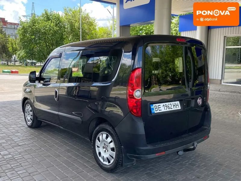 Fiat Doblo, 2010 р., Дизель, 231 тис. км, Мінівен, Чорний, Миколаїв AT-10403837 фото
