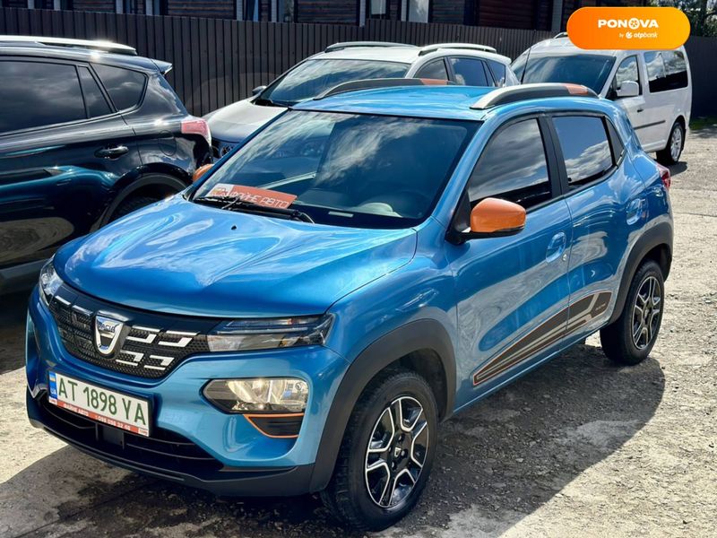 Dacia Spring, 2022, Електро, 19 тис. км, Позашляховик / Кросовер, Синій, Івано-Франківськ 30353 фото