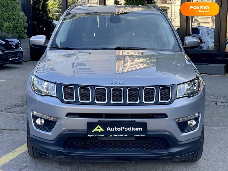 Jeep Compass, 2019, Бензин, 2.36 л., 41 тис. км, Позашляховик / Кросовер, Сірий, Київ 107400 фото