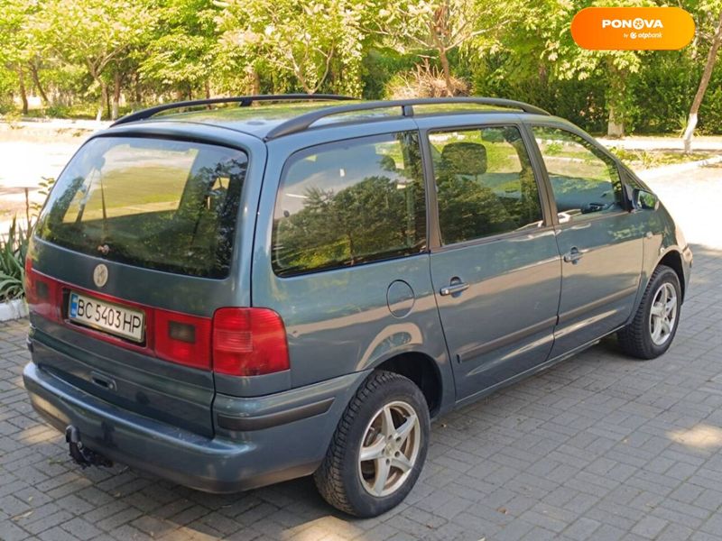 Volkswagen Sharan, 2001, Дизель, 1.9 л., 338 тыс. км, Минивен, Зеленый, Дрогобыч Cars-Pr-62924 фото