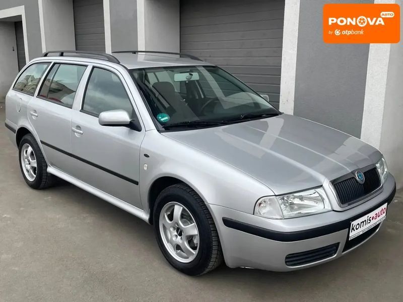 Skoda Octavia, 2002 р., Бензин, 173 тис. км, Універсал, Сірий, Вінниця AT-10410113 фото