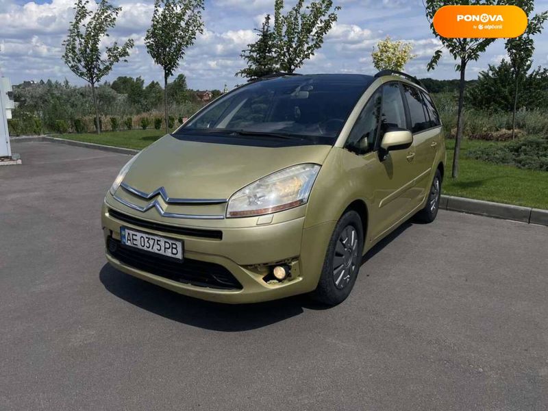 Citroen Grand C4 Picasso, 2007, Бензин, 2 л., 210 тис. км, Мінівен, Жовтий, Дніпро (Дніпропетровськ) 98948 фото