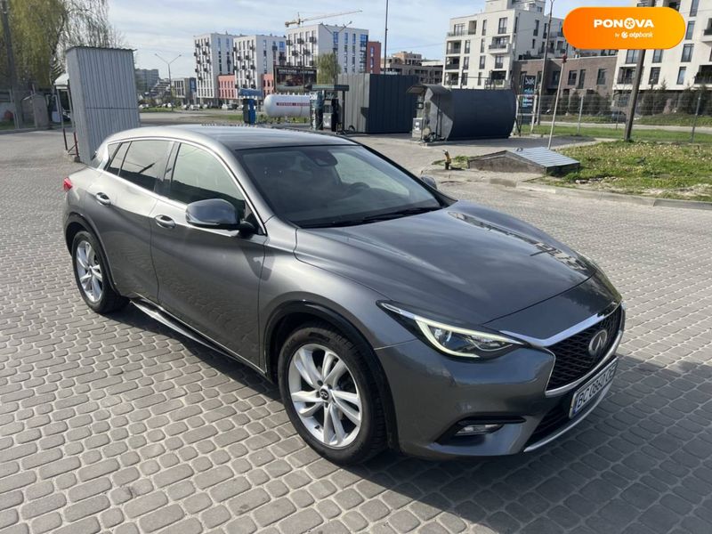 Infiniti QX30, 2017, Дизель, 1.46 л., 101 тыс. км, Внедорожник / Кроссовер, Серый, Львов 34382 фото