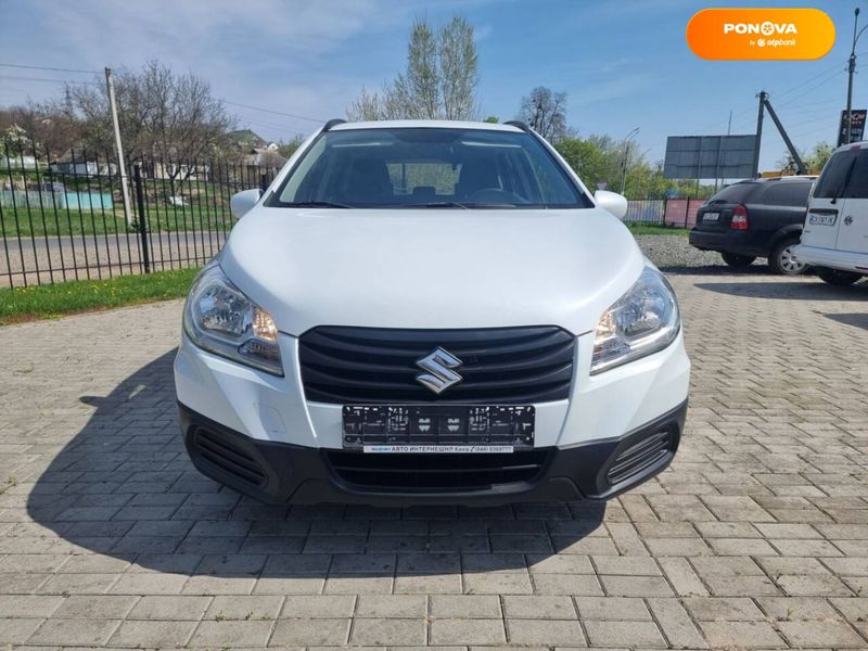 Suzuki SX4, 2014, Бензин, 1.59 л., 173 тис. км, Позашляховик / Кросовер, Білий, Сміла Cars-Pr-59381 фото