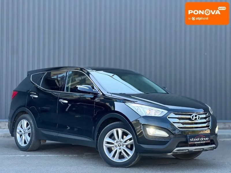 Hyundai Santa FE, 2013 р., Бензин, 212 тис. км, Позашляховик / Кросовер, Чорний, Миколаїв AT-10417740 фото