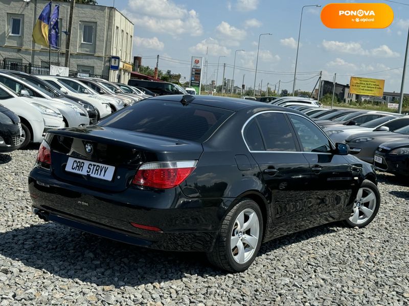 BMW 5 Series, 2004, Бензин, 2.17 л., 228 тис. км, Седан, Чорний, Стрий 108394 фото